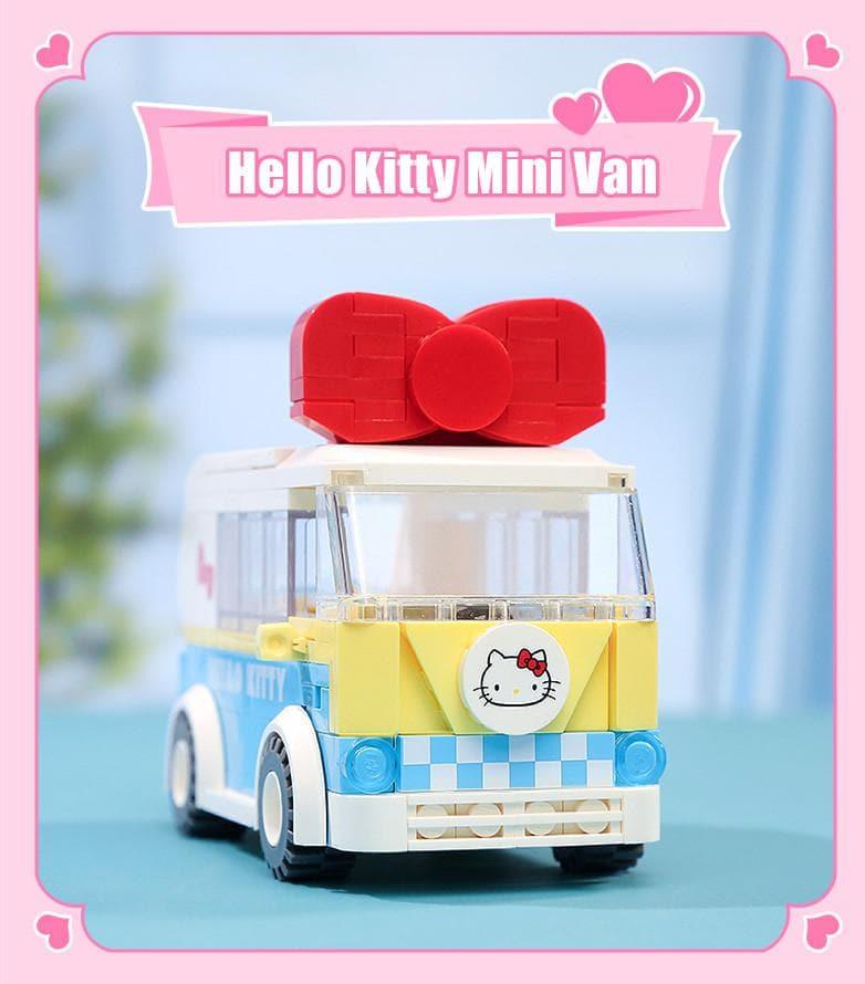 Keeppley - Hello Kitty Mini Van Bus Building Blocks Set - inshobby.com