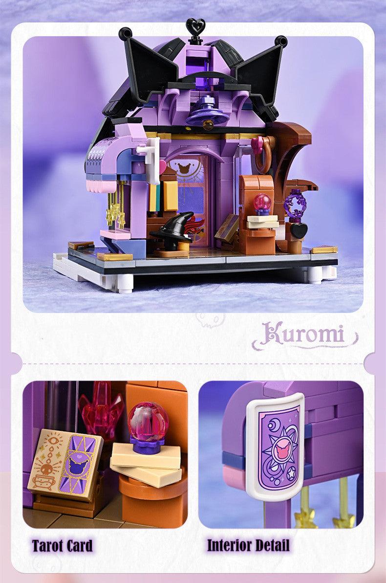 Keeppley - Kuppy Kuromi Tarot House Building Blocks Set - inshobby.com
