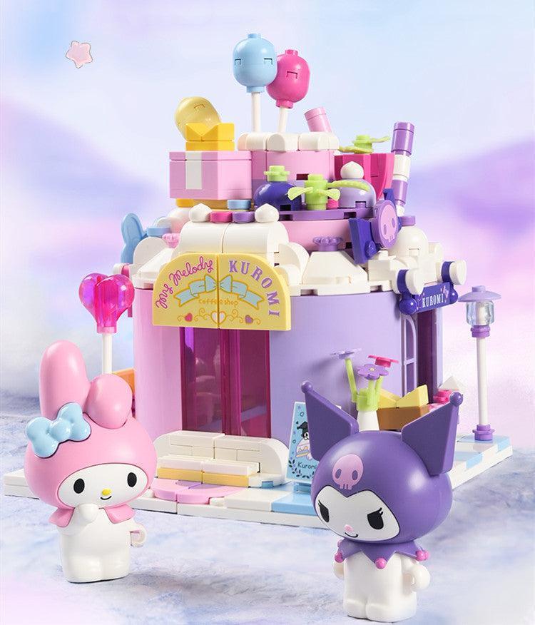 Keeppley - Kuppy My Melody & Kuromi Dual House Building Blocks Set - inshobby.com