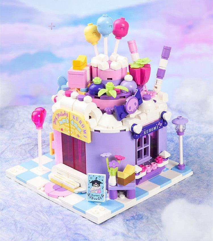 Keeppley - Kuppy My Melody & Kuromi Dual House Building Blocks Set - inshobby.com
