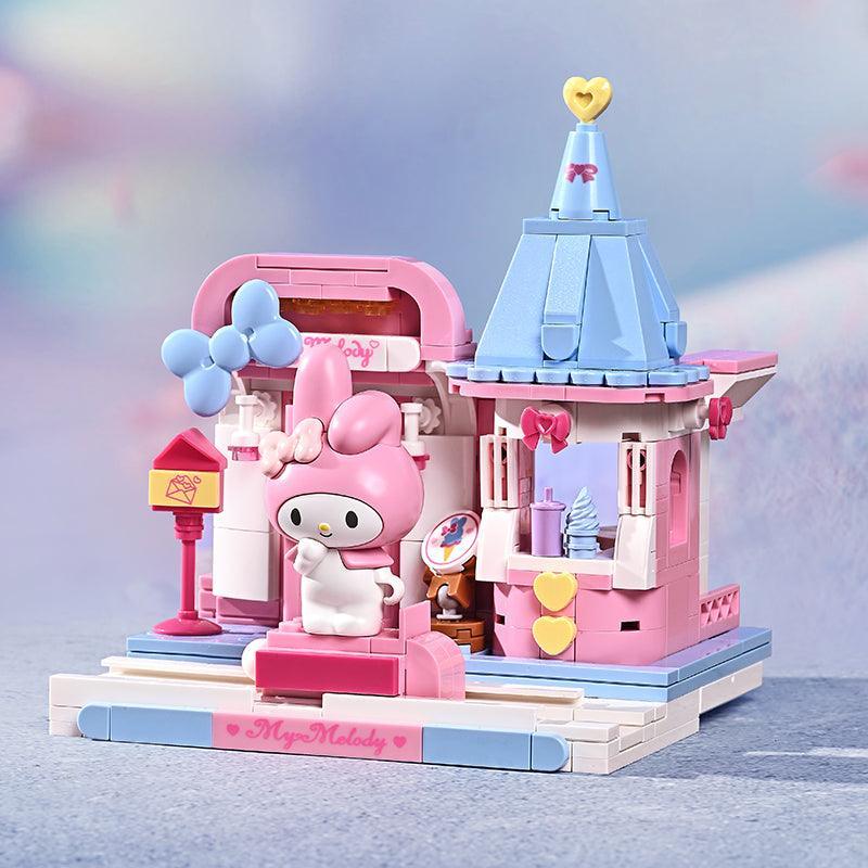 Keeppley - Kuppy My Melody Ice-cream House Building Blocks Set - inshobby.com