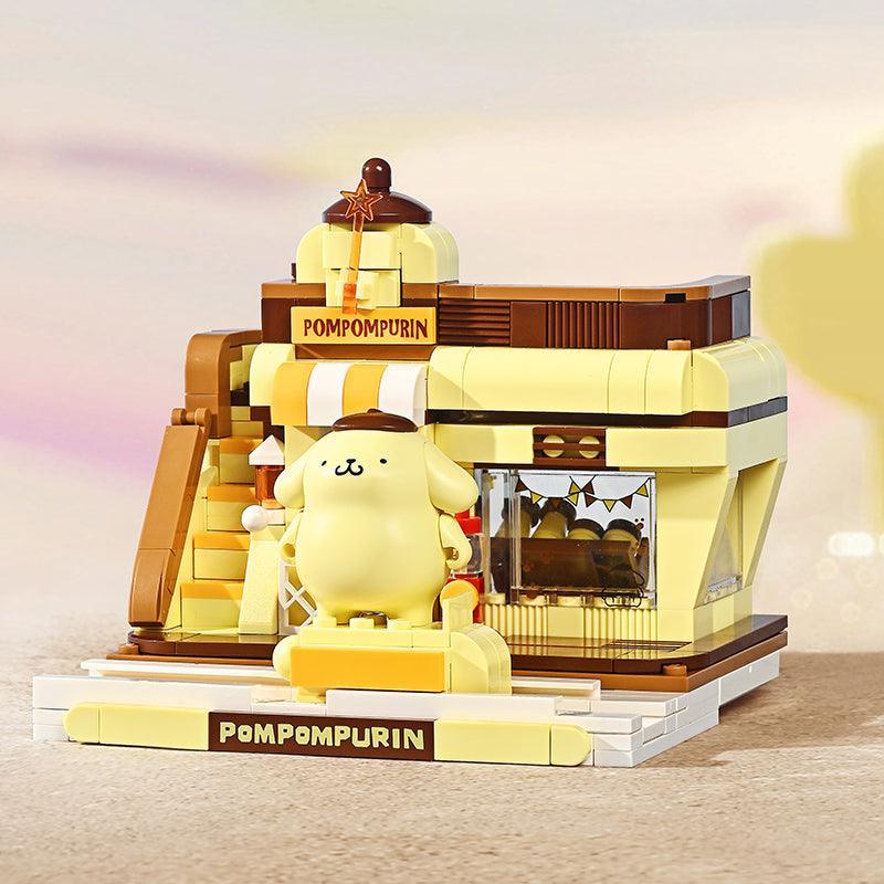 Keeppley - Kuppy Pompompurin Pudding House Building Blocks Set - inshobby.com