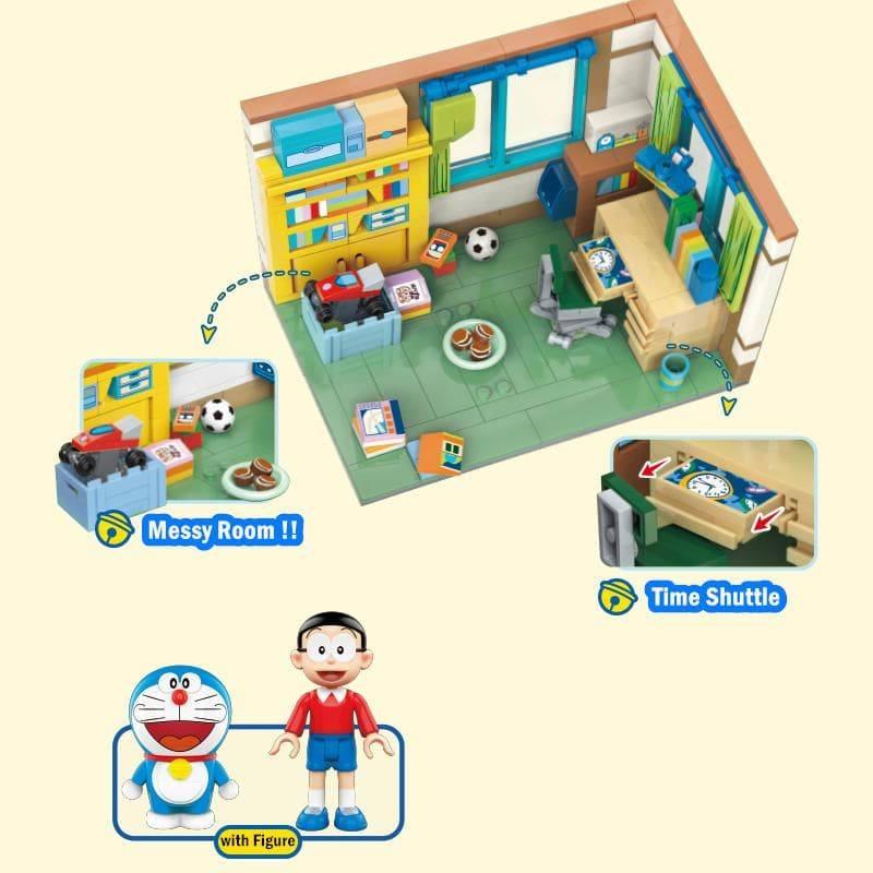 Keeppley - Nobita Tatami Bedroom Scene Building Blocks Set