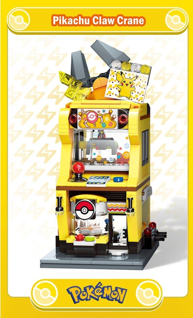 Keeppley - Pikachu Claw Crane Machine Scene Building Blocks Set