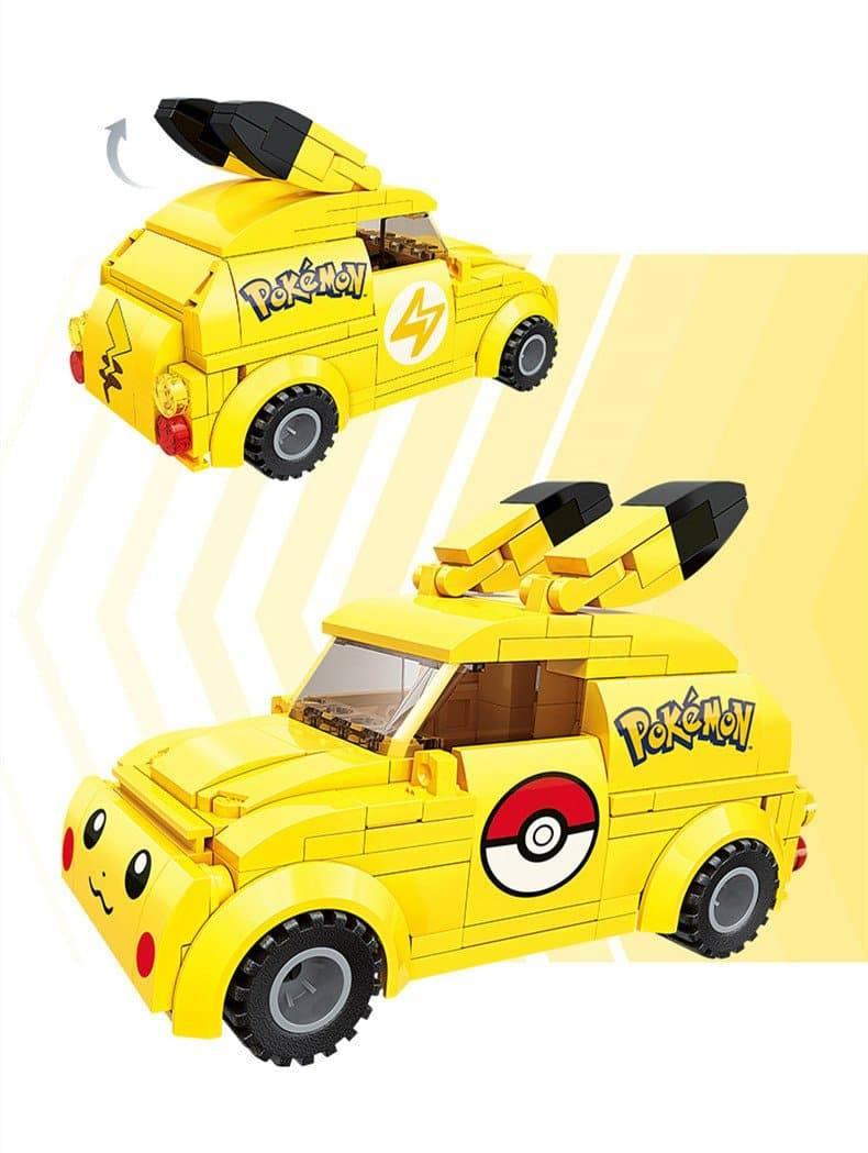 Keeppley - Pikachu Racing Car Building Blocks Set - inshobby.com