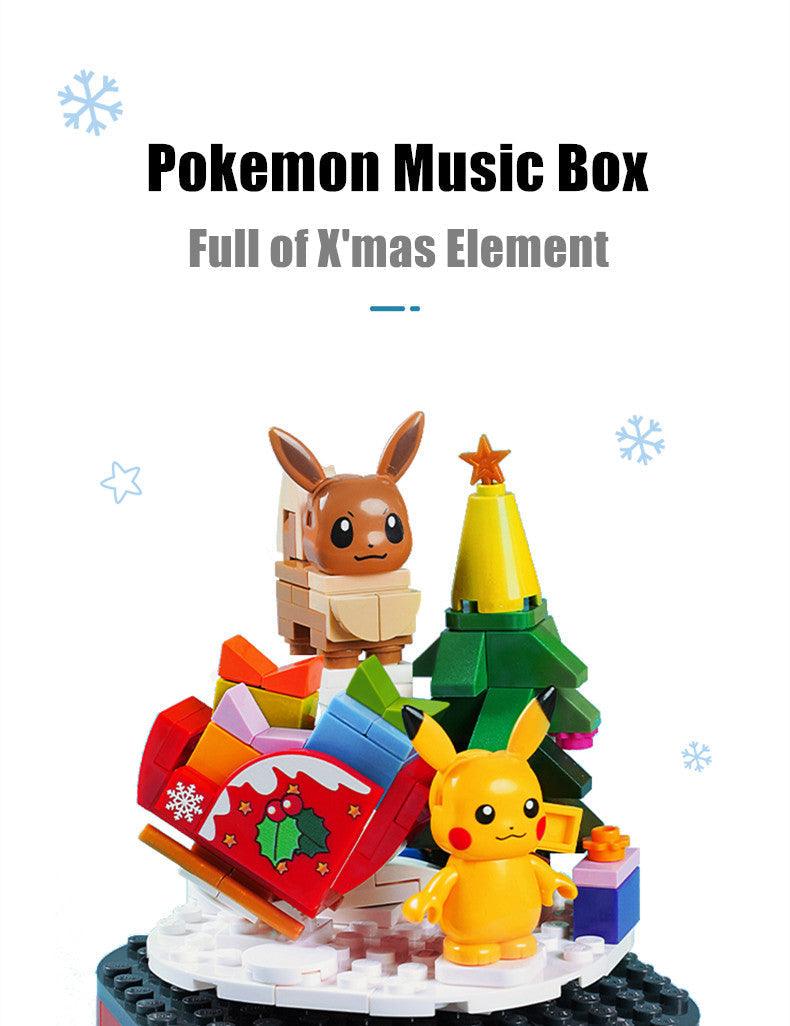 Keeppley - Pokemon Christmas Music Box Building Blocks Set - inshobby.com