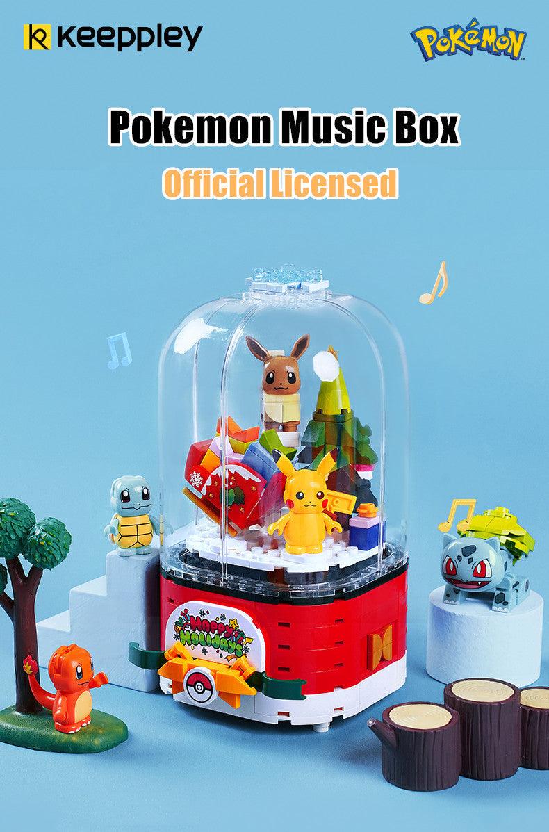 Keeppley - Pokemon Christmas Music Box Building Blocks Set - inshobby.com