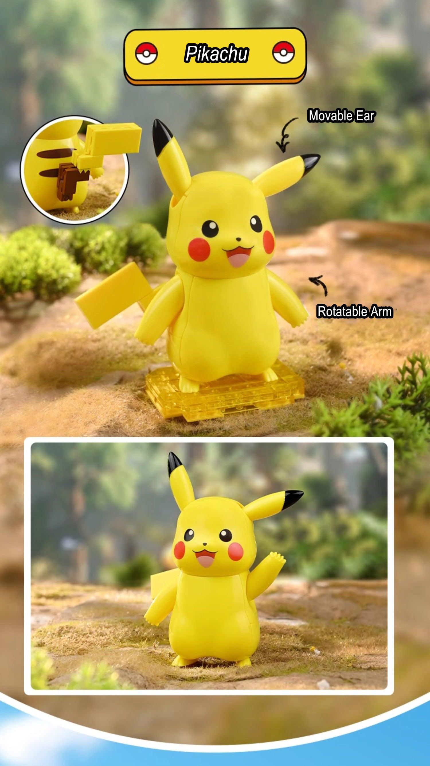 Keeppley - Pokemon Pikachu Minifigure Building Blocks Set - inshobby.com