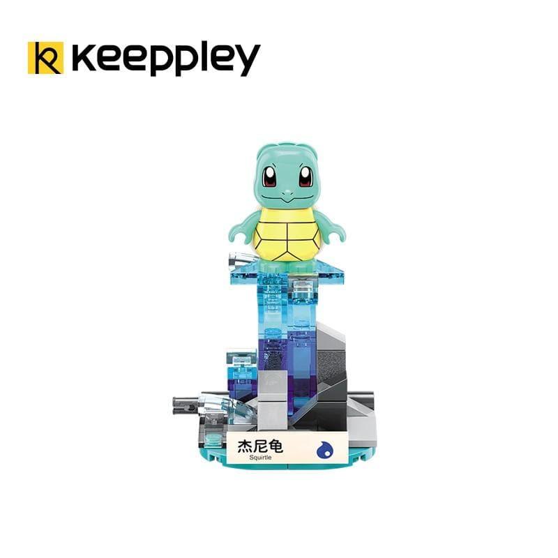 Keeppley - Squirtle with Pokeball Mini Building Blocks Set - inshobby.com