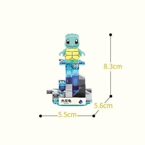 Keeppley - Squirtle with Pokeball Mini Building Blocks Set - inshobby.com