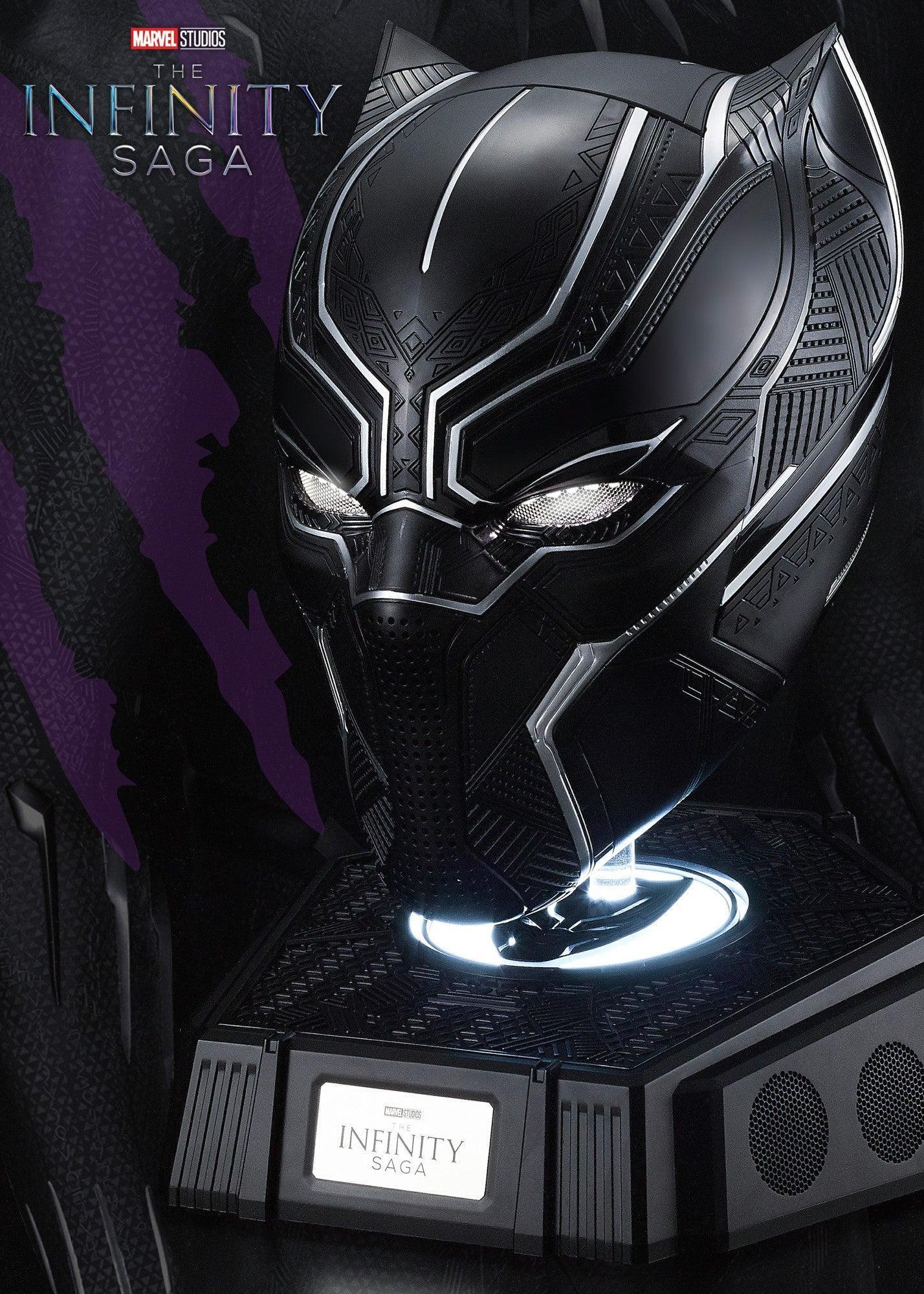 Killerbody - 1:1 Black Panther Head Mask Helmet Base Speaker