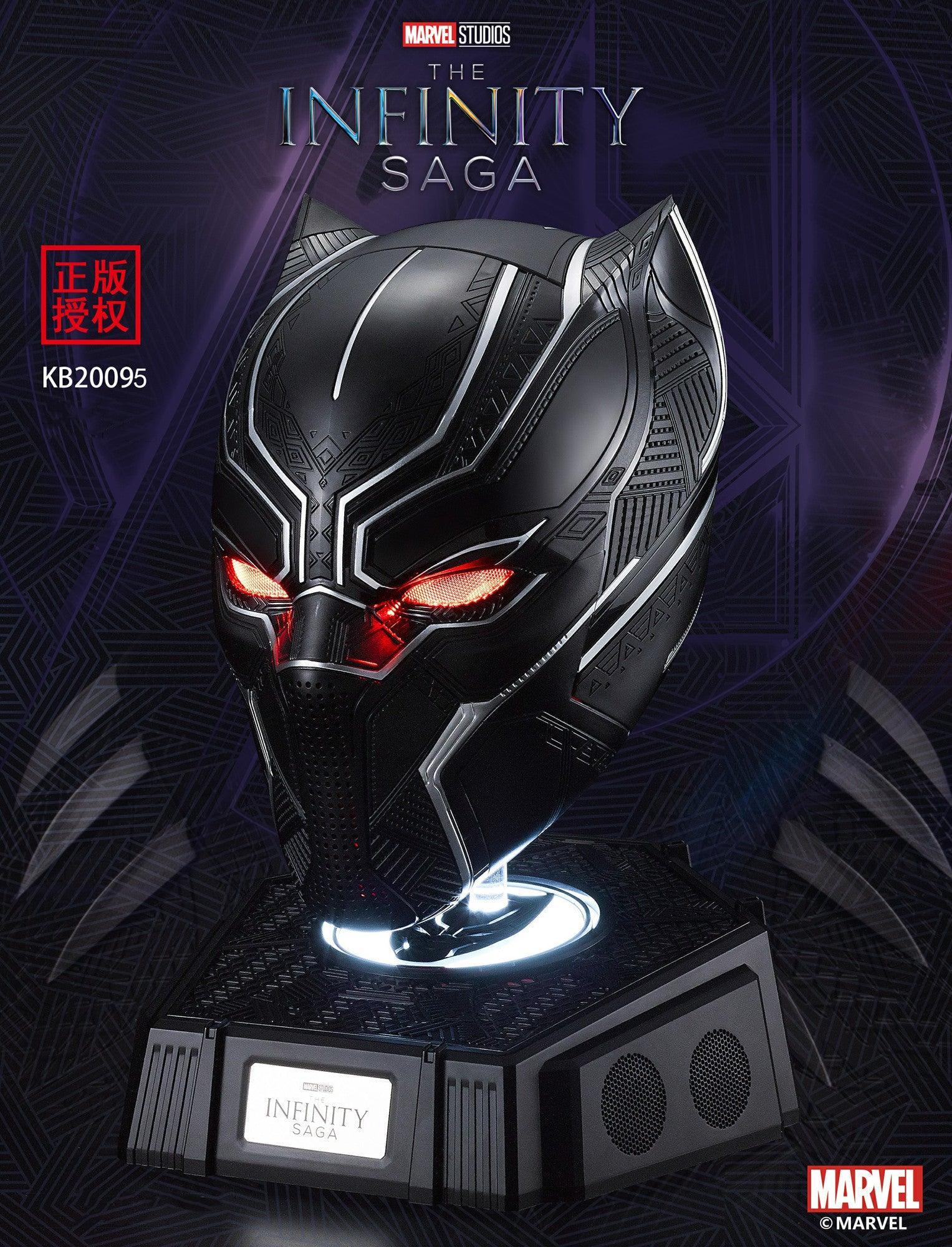 Killerbody - 1:1 Black Panther Head Mask Helmet Base Speaker - inshobby.com