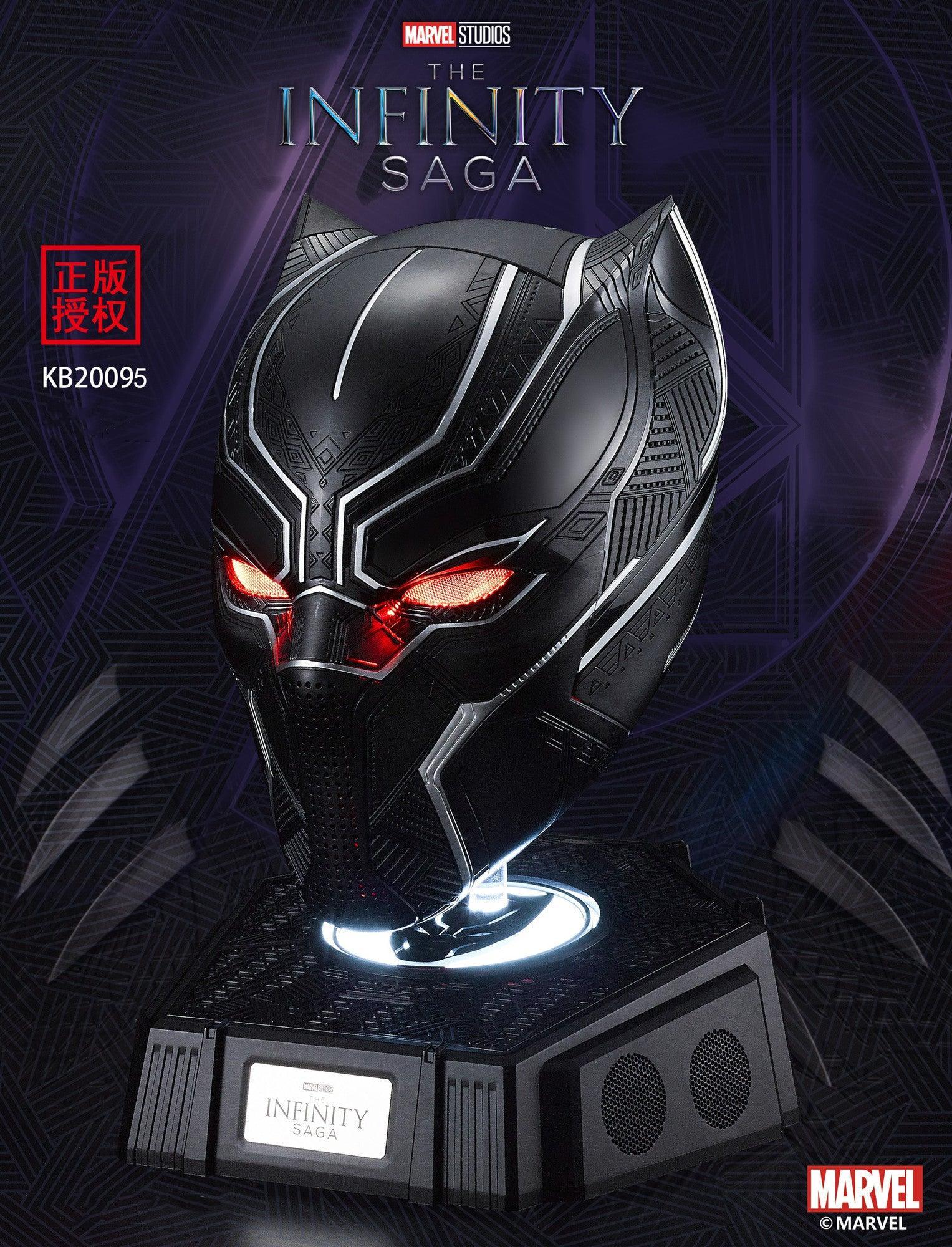 Killerbody - 1:1 Black Panther Head Mask Helmet Base Speaker