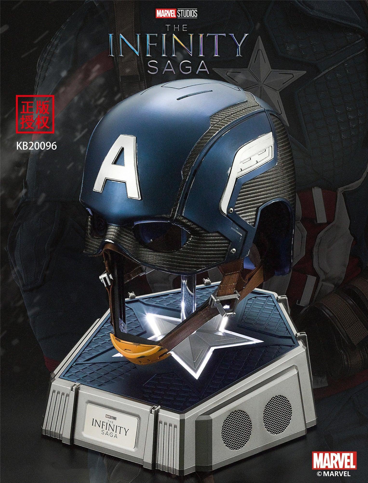 Killerbody - 1:1 Captain America Head Mask Helmet Base Speaker - inshobby.com