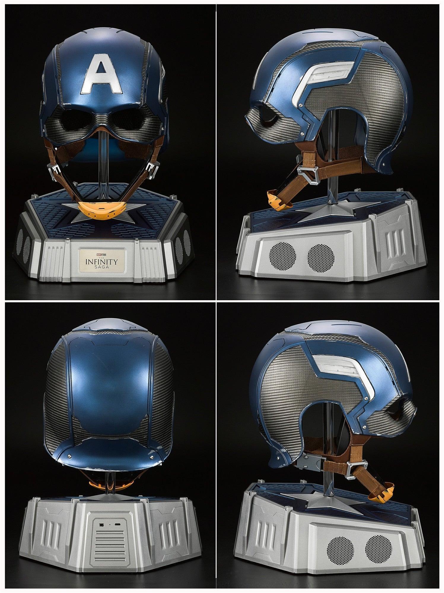 Killerbody - 1:1 Captain America Head Mask Helmet Base Speaker - inshobby.com