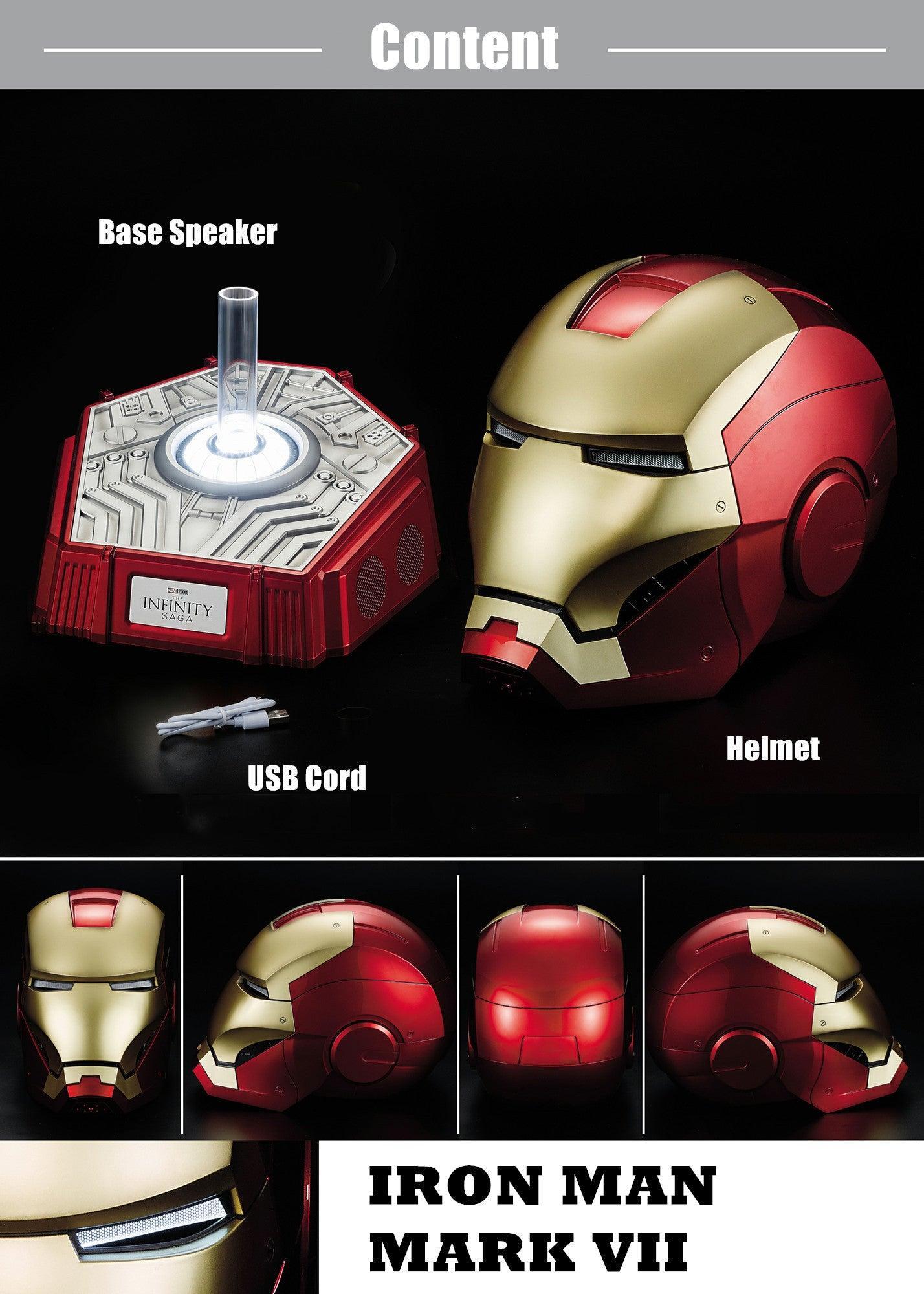 Killerbody - 1:1 Iron Man Mark VII Mk7 Head Mask Helmet Base Speaker - inshobby.com