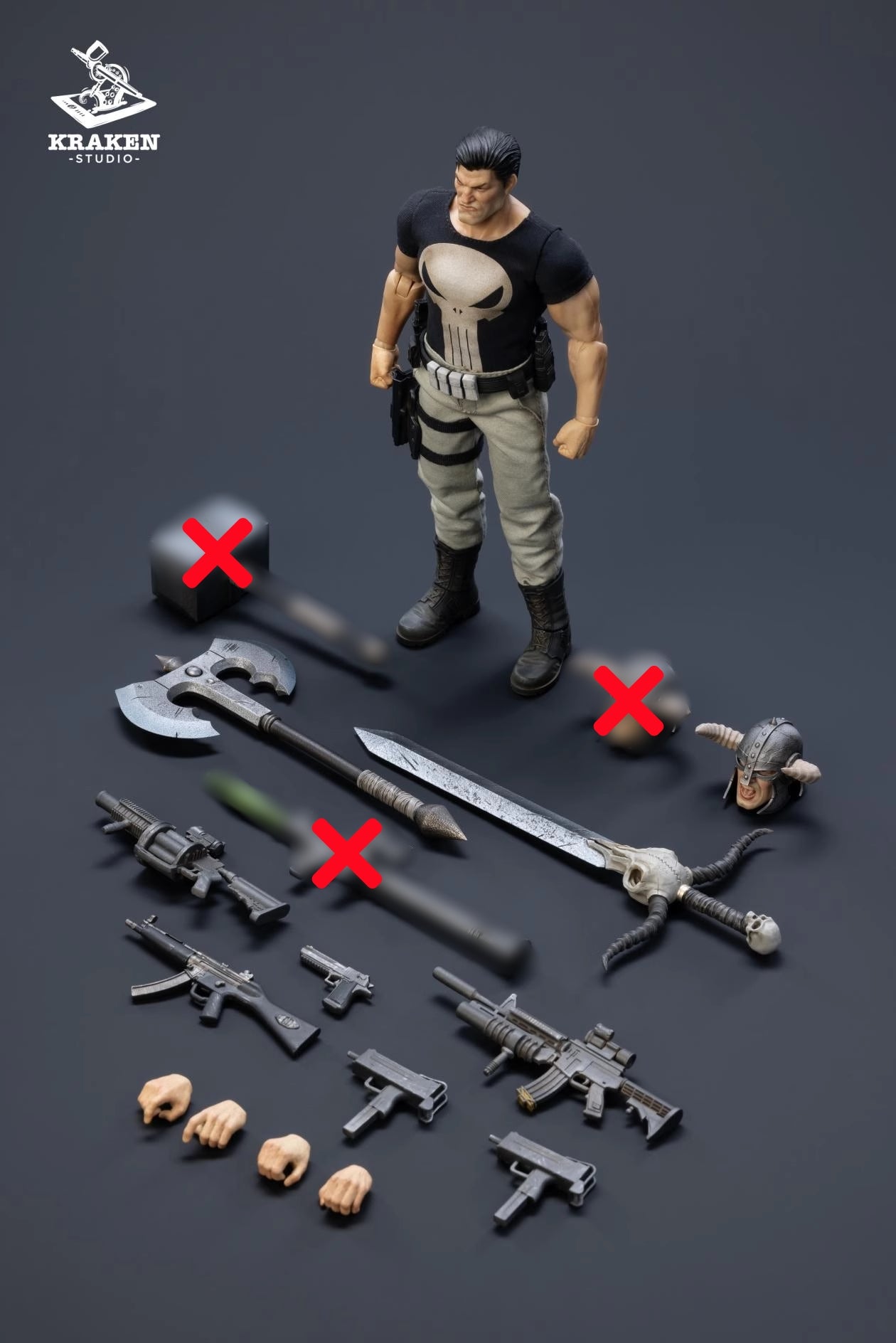 Kraken Studio - 1:12 Crime-Buster Action Figure - inshobby.com