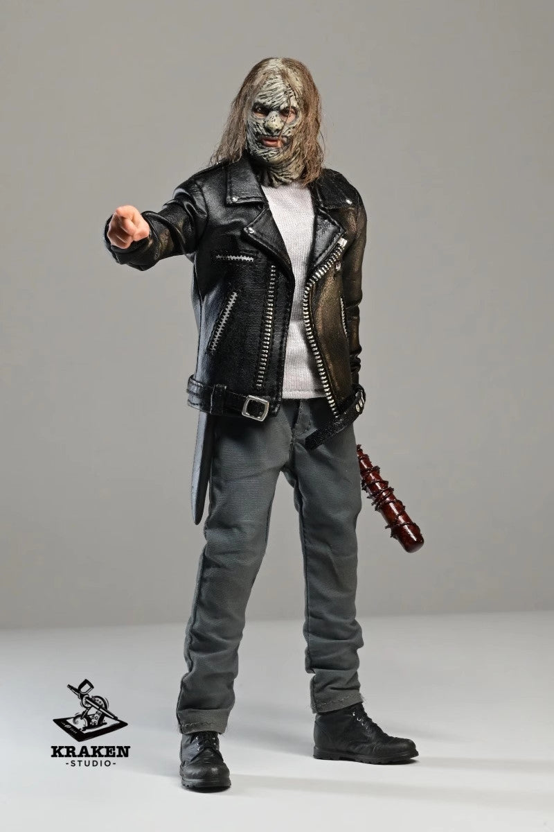 KRAKEN STUDIO 1/12 フィギュア用 Negan素体 ヘッドセット 1:12 Whisperers Negan Action Figure