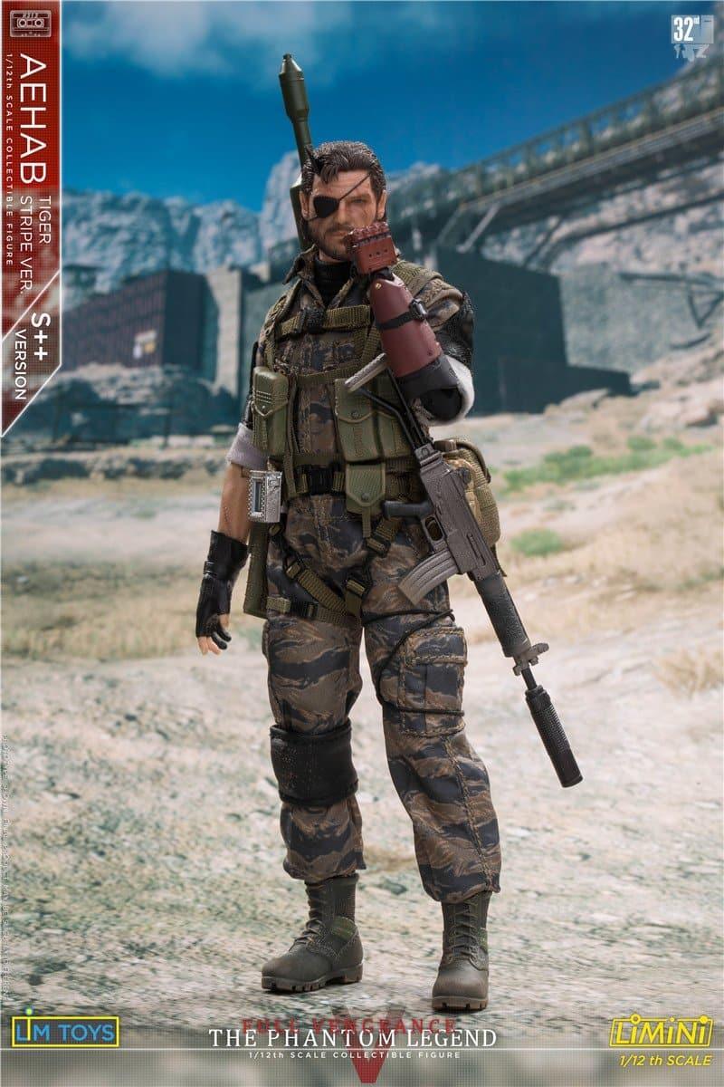 ゲームキャラクター LIMTOYS AHAB TIGER STRIPE S++ VER. 1:12 AEHAB Tiger Stripe S++ Edition Action Figure