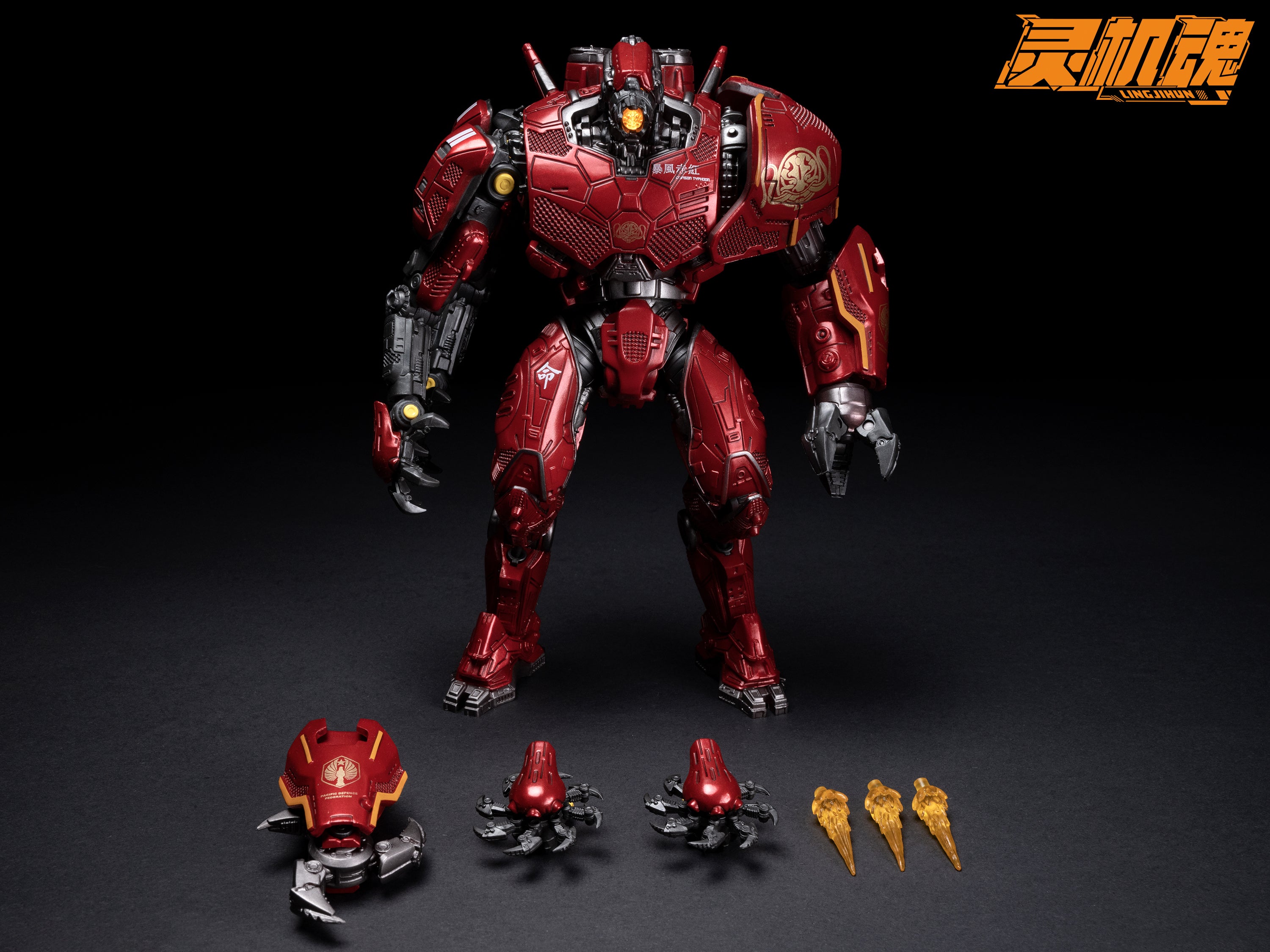 LINJIHUN - Crimson Typhoon (Repaint Version) Action Figure - inshobby.com
