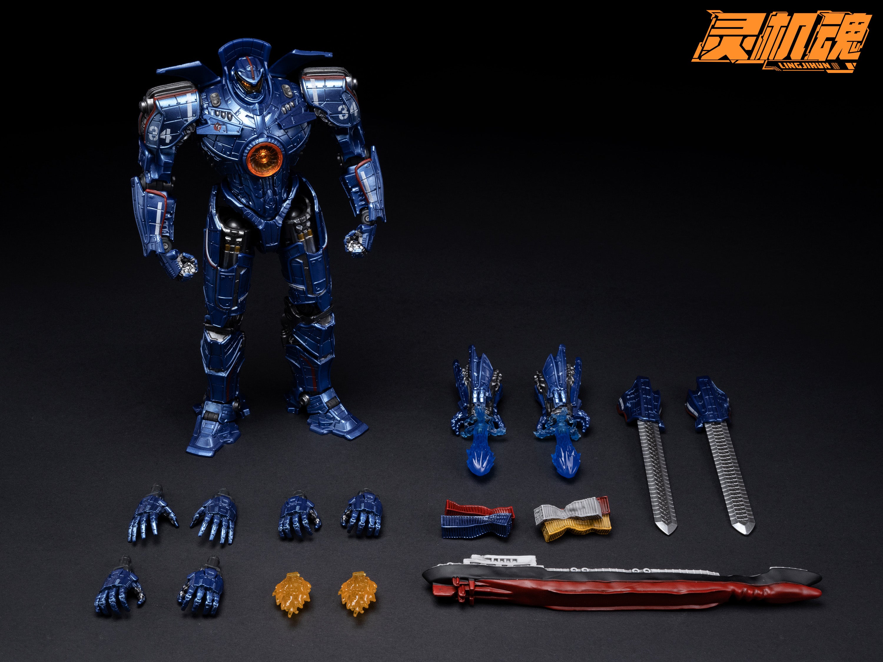 LINJIHUN - Gipsy Danger (Repaint Version) Action Figure - inshobby.com