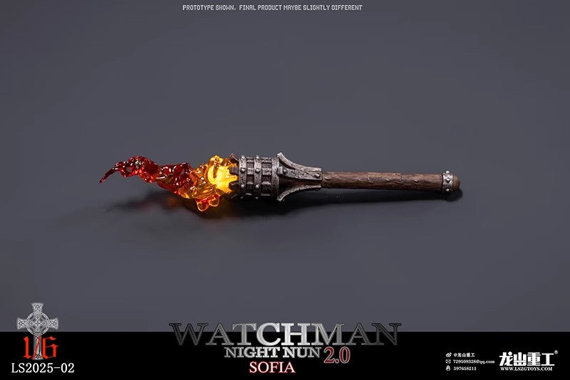 Long Shan Heavy - 1:6 Watchman Night Nun 2.0 Sofia Seamless Figure - inshobby.com