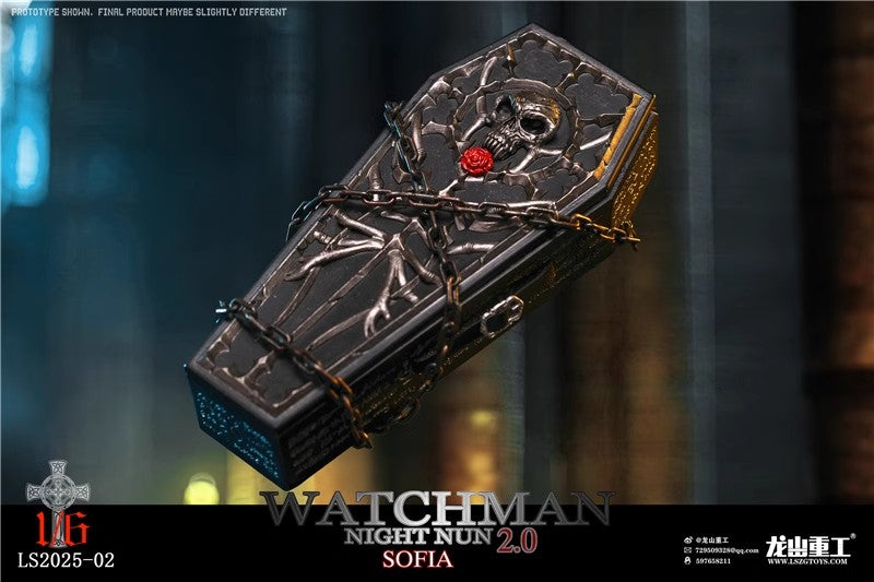 Long Shan Heavy - 1:6 Watchman Night Nun 2.0 Sofia Seamless Figure - inshobby.com