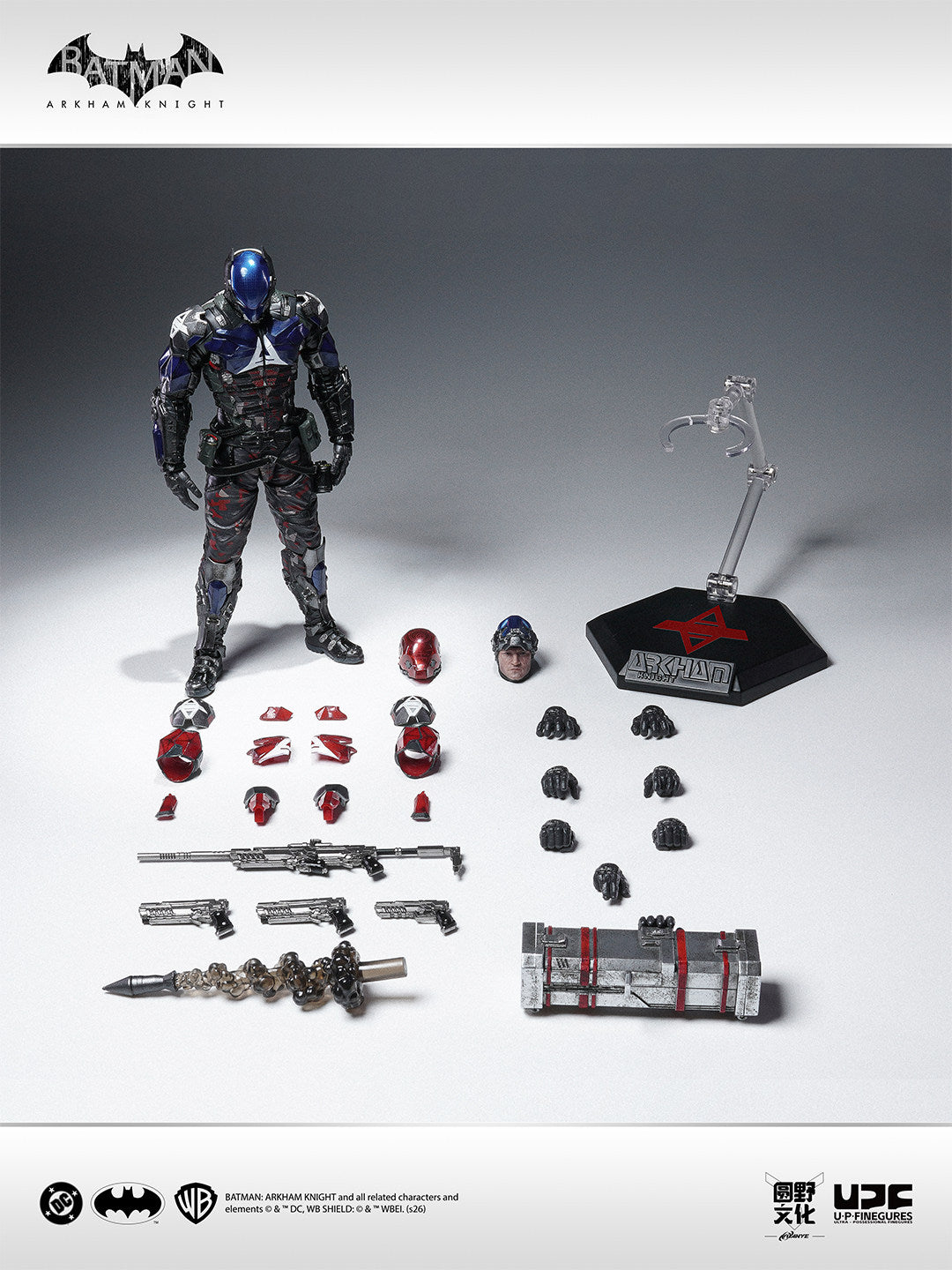 LPZZ - 1:12 Red Hood the Arkham Knight Action Figure - inshobby.com