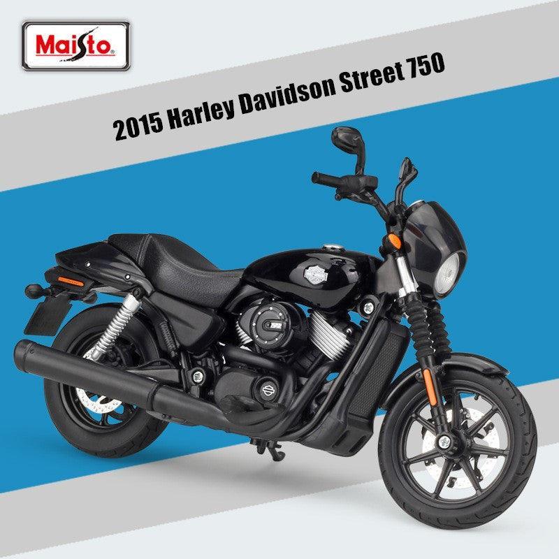 Maisto - 1:12 2015 Harley Davidson Street 750 Alloy Model Car - inshobby.com