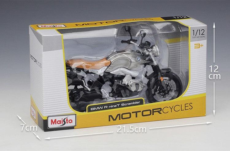 Maisto - 1:12 BMW R Nine T Scrambler Motorcycle Alloy Car - inshobby.com