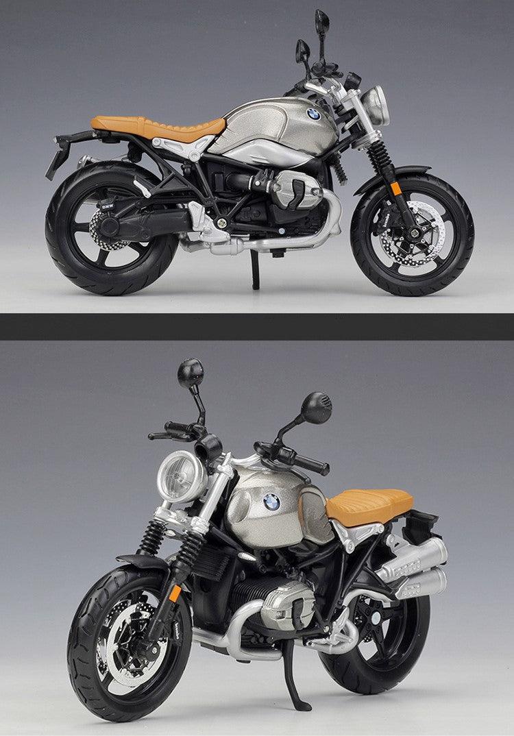Maisto - 1:12 BMW R Nine T Scrambler Motorcycle Alloy Car - inshobby.com