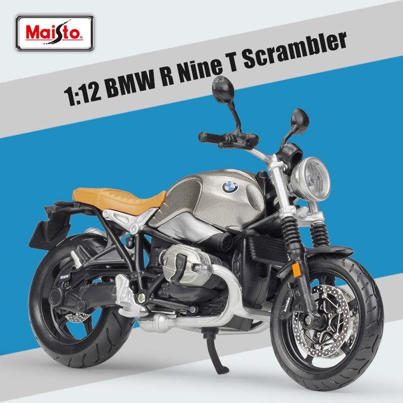 Maisto - 1:12 BMW R Nine T Scrambler Motorcycle Alloy Car - inshobby.com