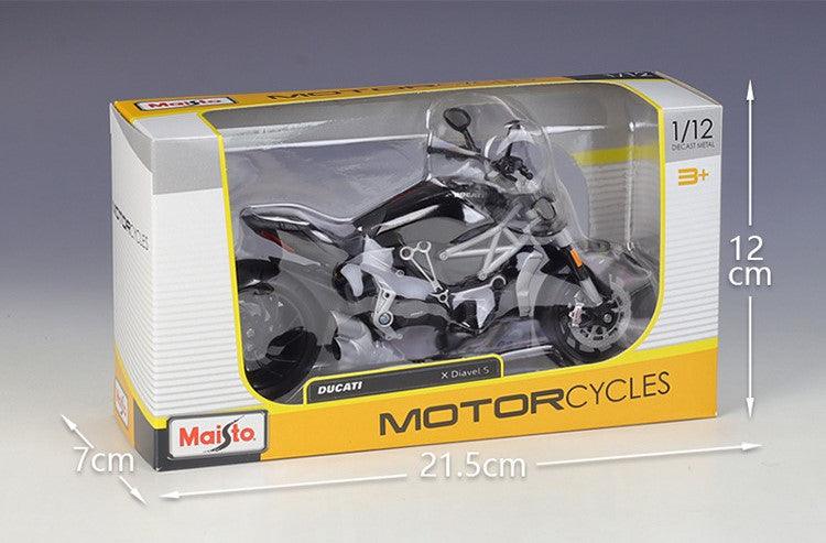 Maisto - 1:12 Ducati X Diavel S 2021 Motorcycle Alloy Car - inshobby.com