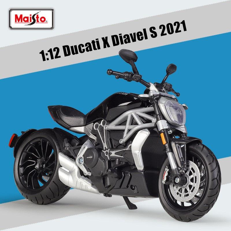 Maisto - 1:12 Ducati X Diavel S 2021 Motorcycle Alloy Car - inshobby.com