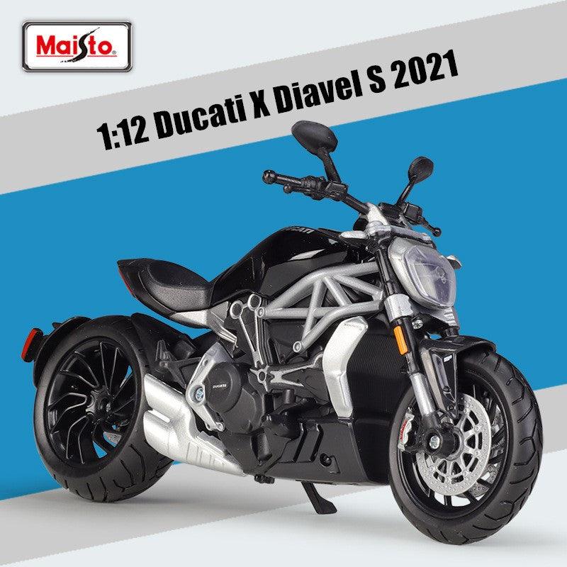 Maisto - 1:12 Ducati X Diavel S 2021 Motorcycle Alloy Car