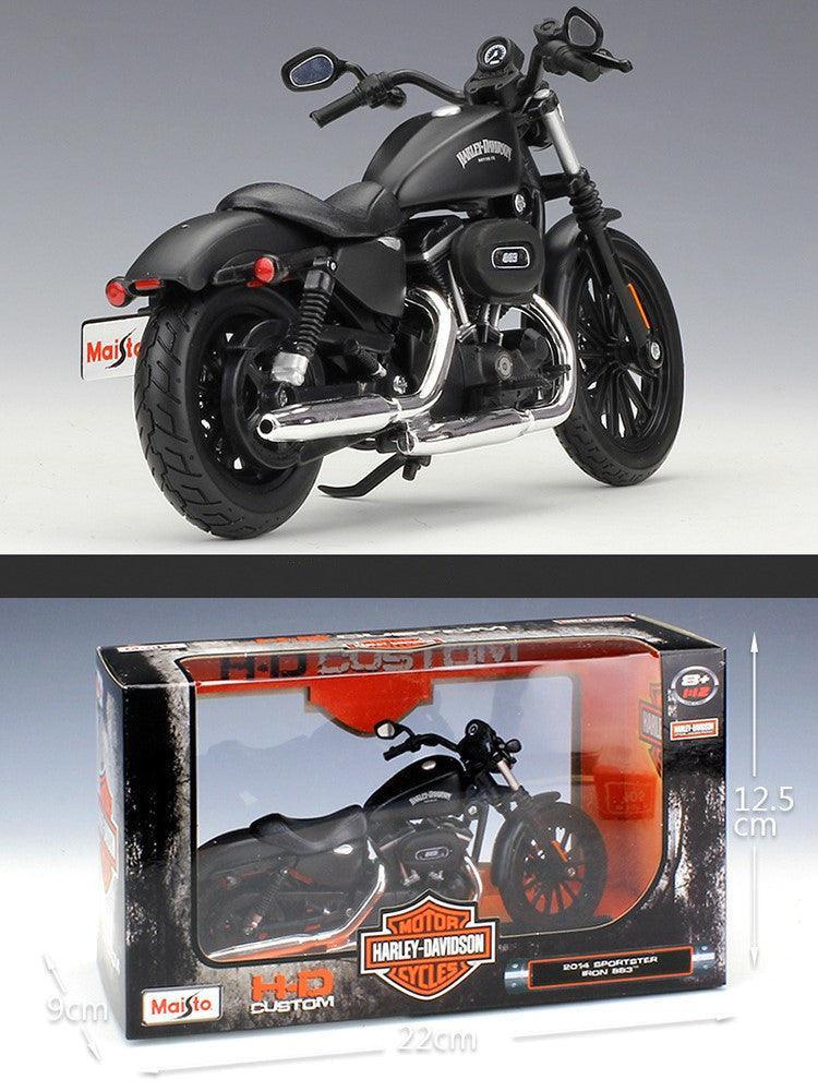 Maisto - 1:12 Harley Davidson 2014 Sportster Iron 883 Alloy Model Car