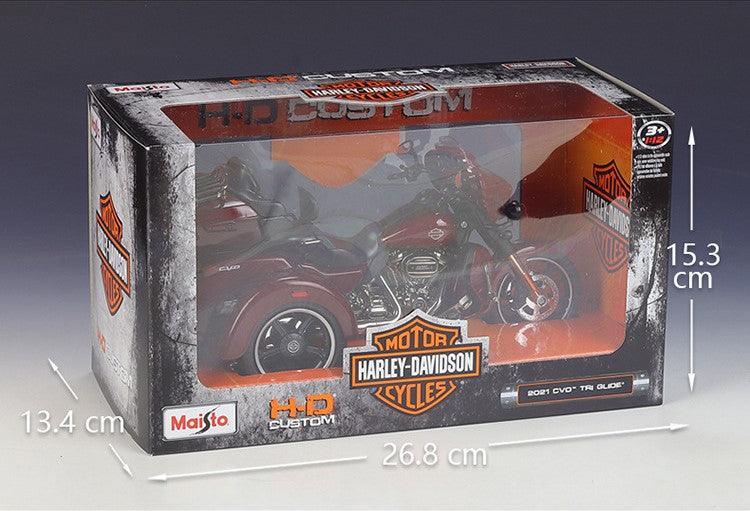 Maisto - 1:12 Harley Davidson 2021 CVO Tri Glide Motorcycle Alloy Car - inshobby.com