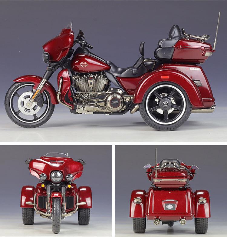 Maisto - 1:12 Harley Davidson 2021 CVO Tri Glide Motorcycle Alloy Car