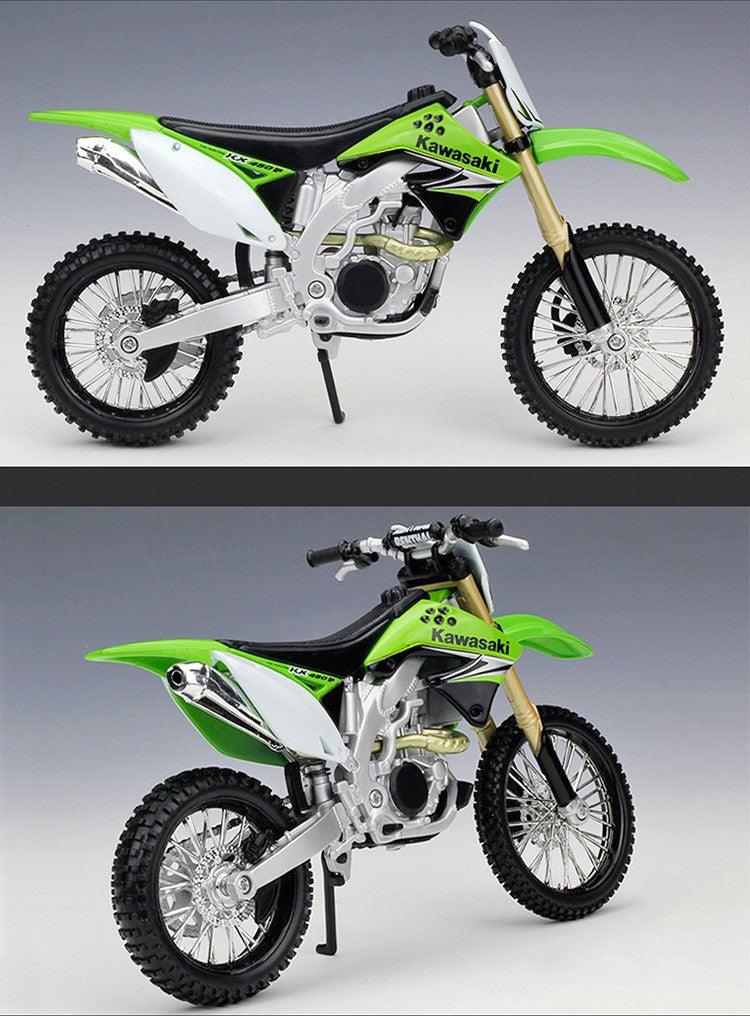 Maisto - 1:12 Kawasaki KX450F Motorcycle Alloy Car - inshobby.com