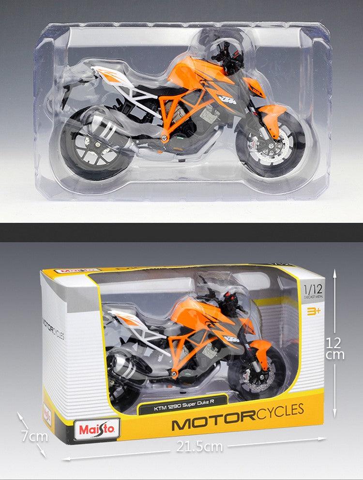Maisto - 1:12 KTM 1290 Super Duke R Motorcycle Alloy Car - inshobby.com