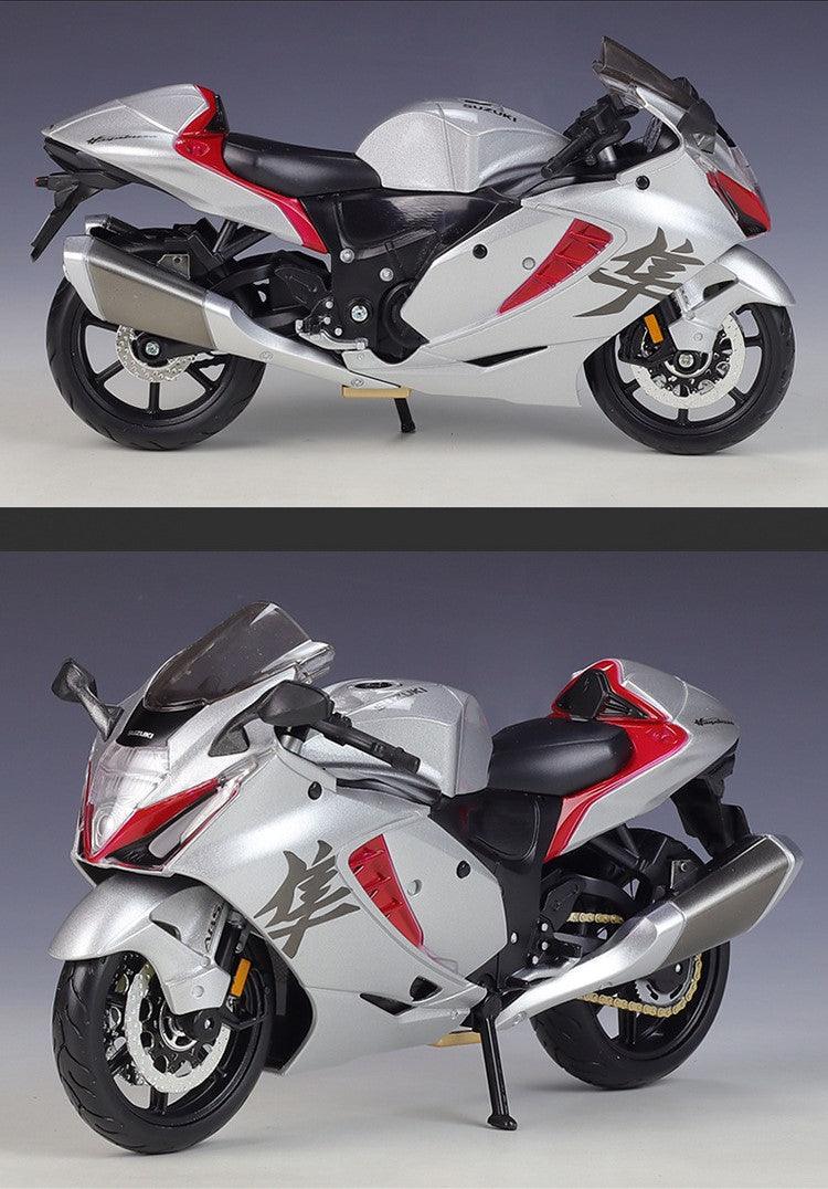 Maisto - 1:12 Suzuki 2022 Hayabusa Motorcycle Alloy Car - inshobby.com