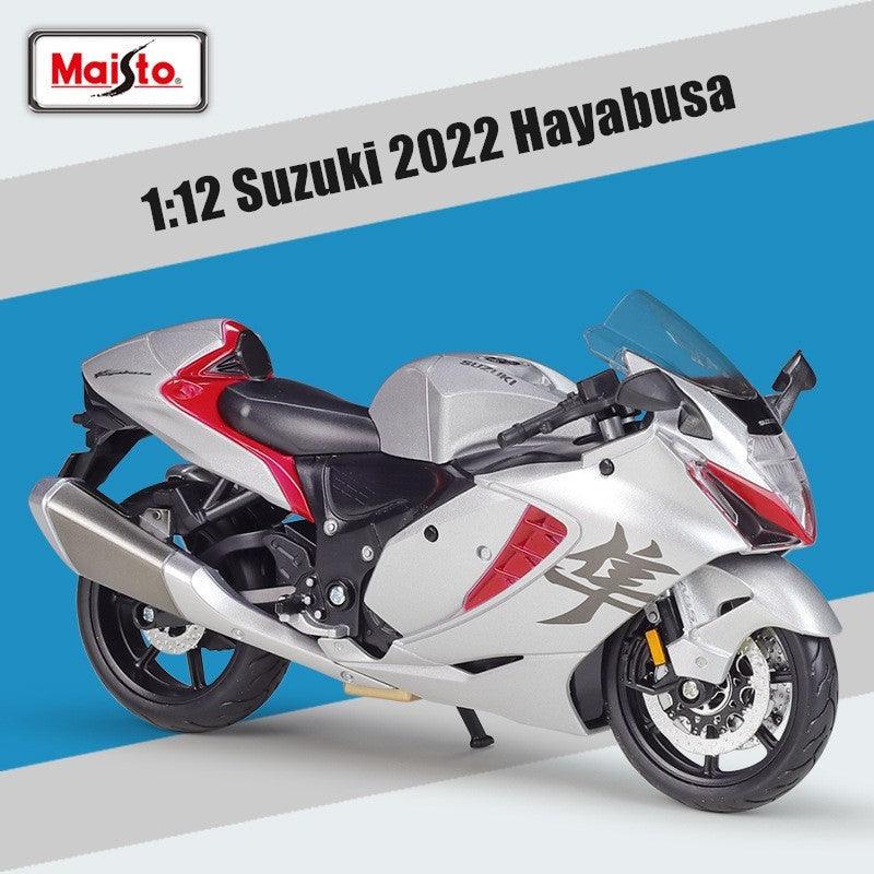 Maisto - 1:12 Suzuki 2022 Hayabusa Motorcycle Alloy Car - inshobby.com