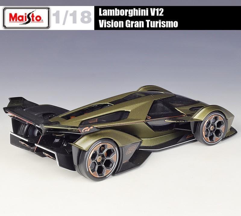 Maisto - 1:18 Lamborghini V12 Vision Gran Turismo Alloy Model Car