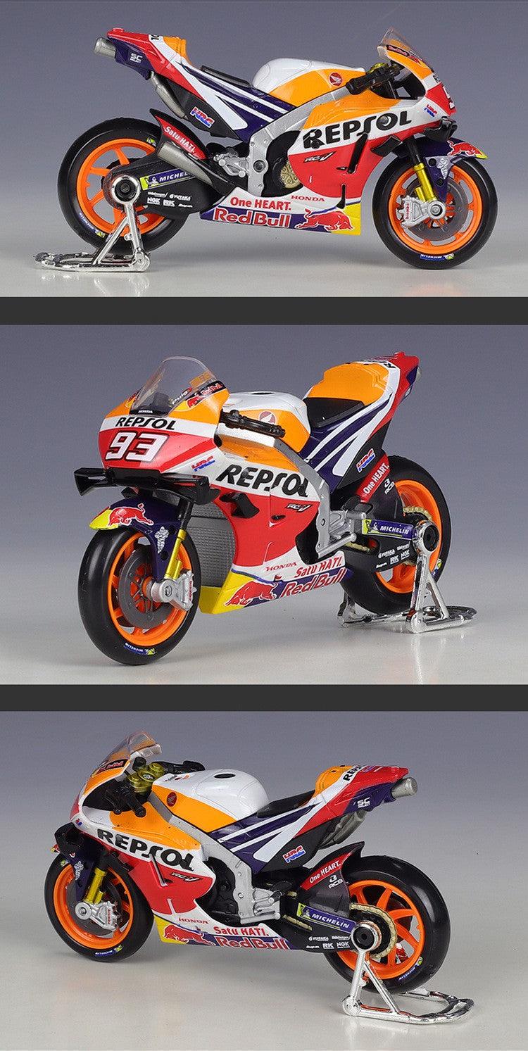 Maisto - 1:18 Repsol Honda Team RC213V 2021 Motorcycle Alloy Car - inshobby.com
