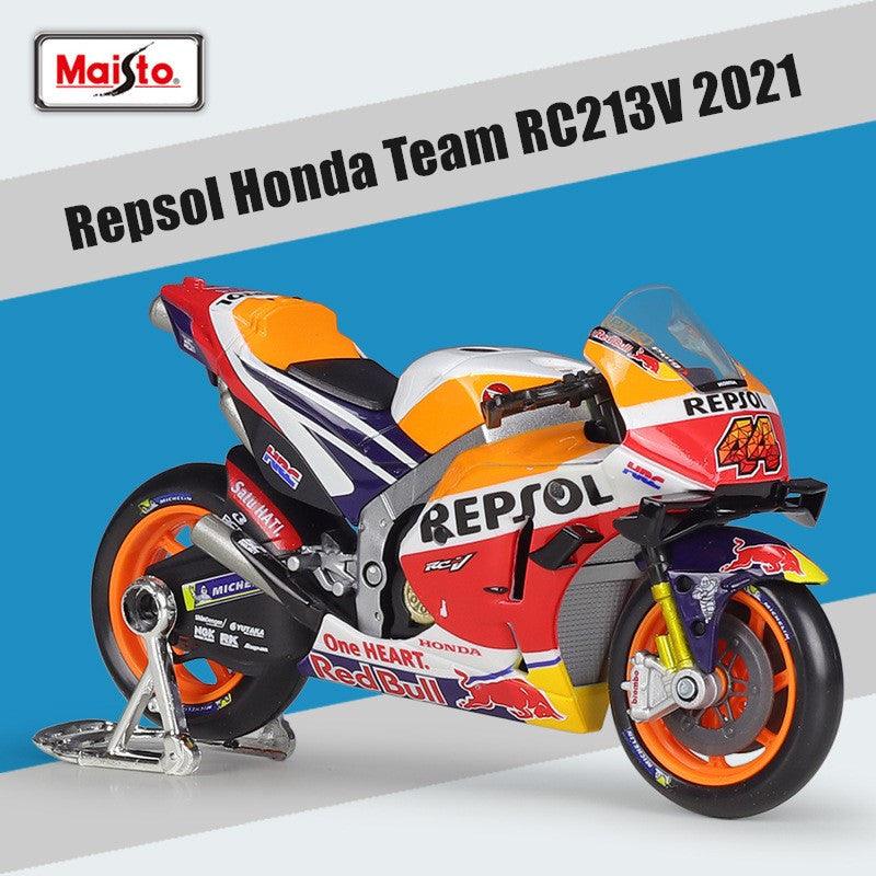 Maisto - 1:18 Repsol Honda Team RC213V 2021 Motorcycle Alloy Car - inshobby.com