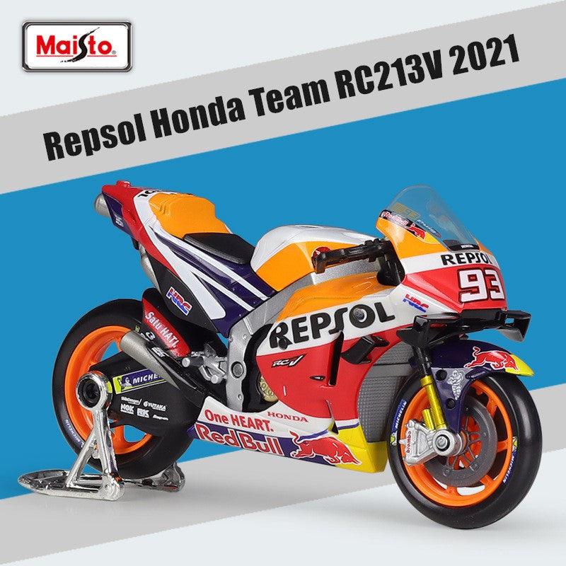 Maisto - 1:18 Repsol Honda Team RC213V 2021 Motorcycle Alloy Car - inshobby.com