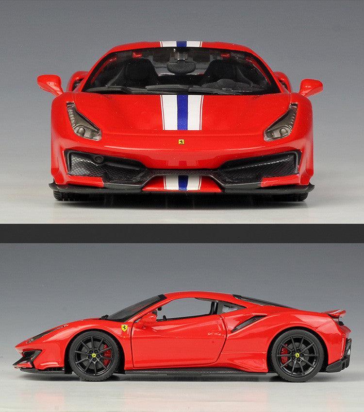Maisto - 1:24 Ferrari 488 Pista Alloy Assembly Model - inshobby.com