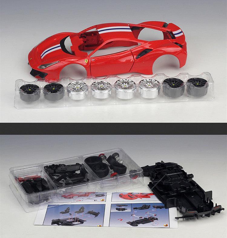 Maisto - 1:24 Ferrari 488 Pista Alloy Assembly Model - inshobby.com