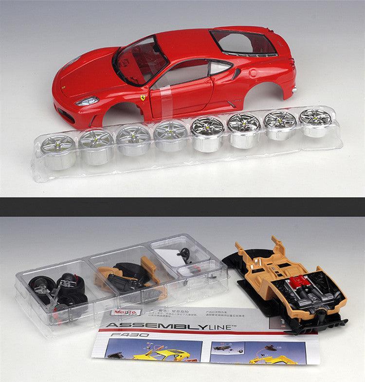 Maisto - 1:24 Ferrari F430 Alloy Assembly Model - inshobby.com