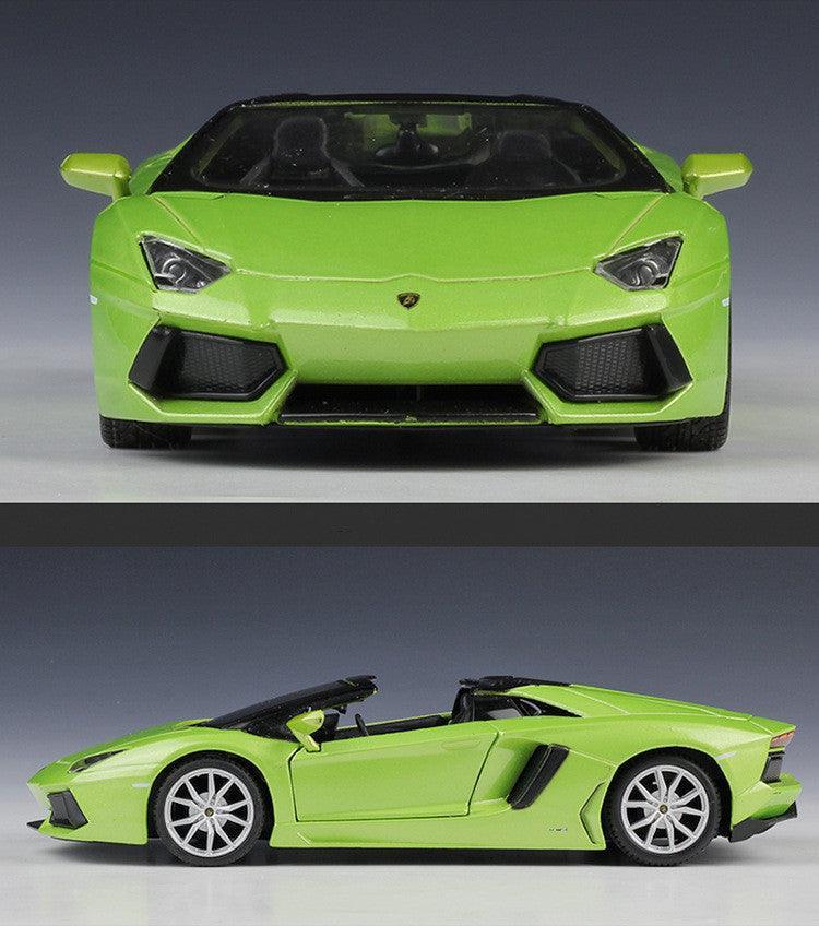 Maisto - 1:24 Lamborghini Aventador Roadster Alloy Assembly Model - inshobby.com